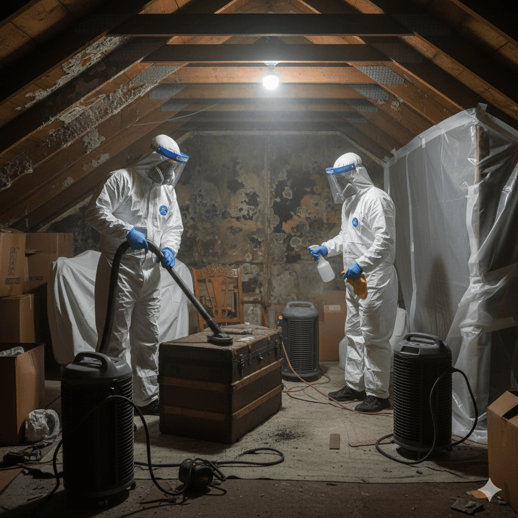 Mold-Contaminated Item Cleaning